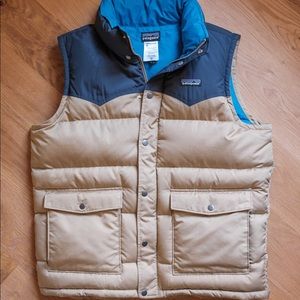 Men’s Patagonia down vest